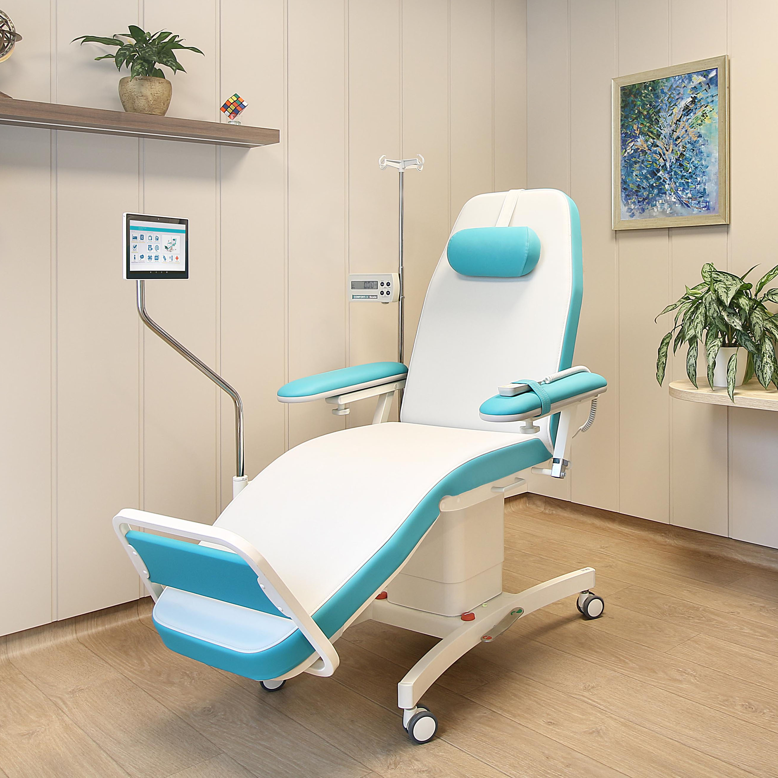 Comfort-3 Scale Dialysis-chair in Room